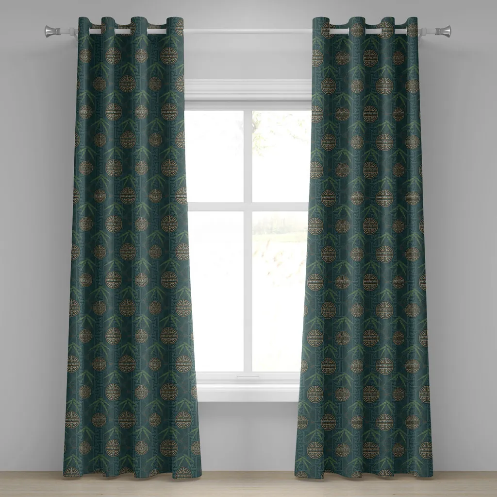 Set 2 Tende ABAKUHAUS Bambù 280x175 - Lavabili e Resistenti