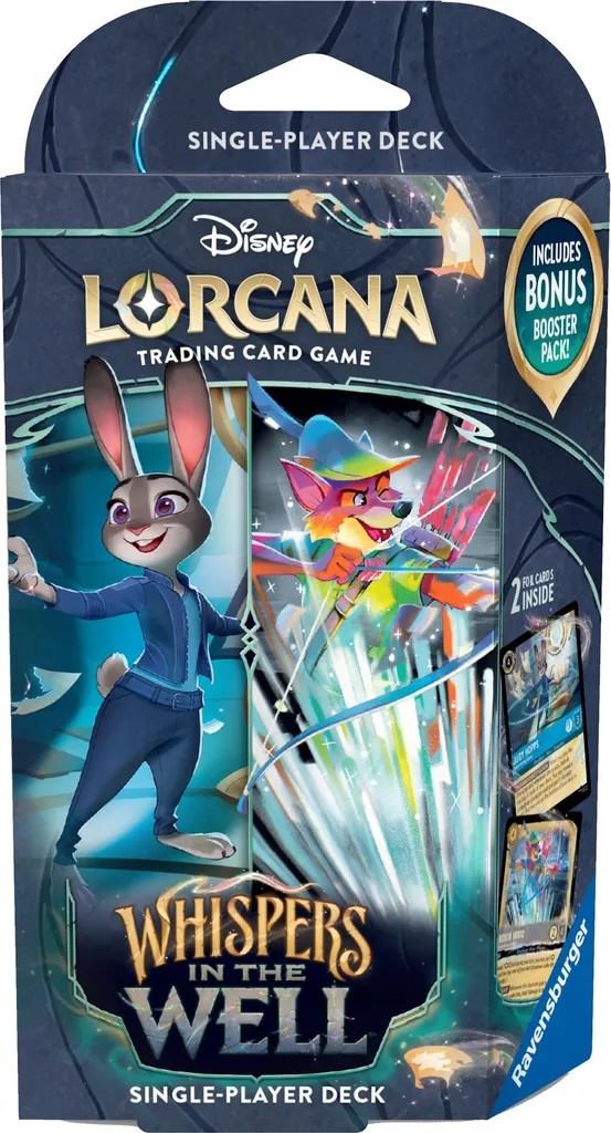 Pack Starter Disney Lorcana Chuchotements dans le Puits Deck B Solo