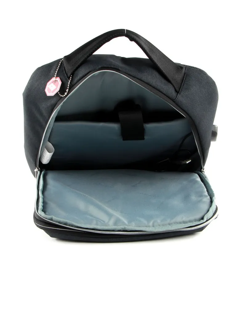 Bugatti Sera Backpack - Sac à dos PC matelassé avec finitions premium