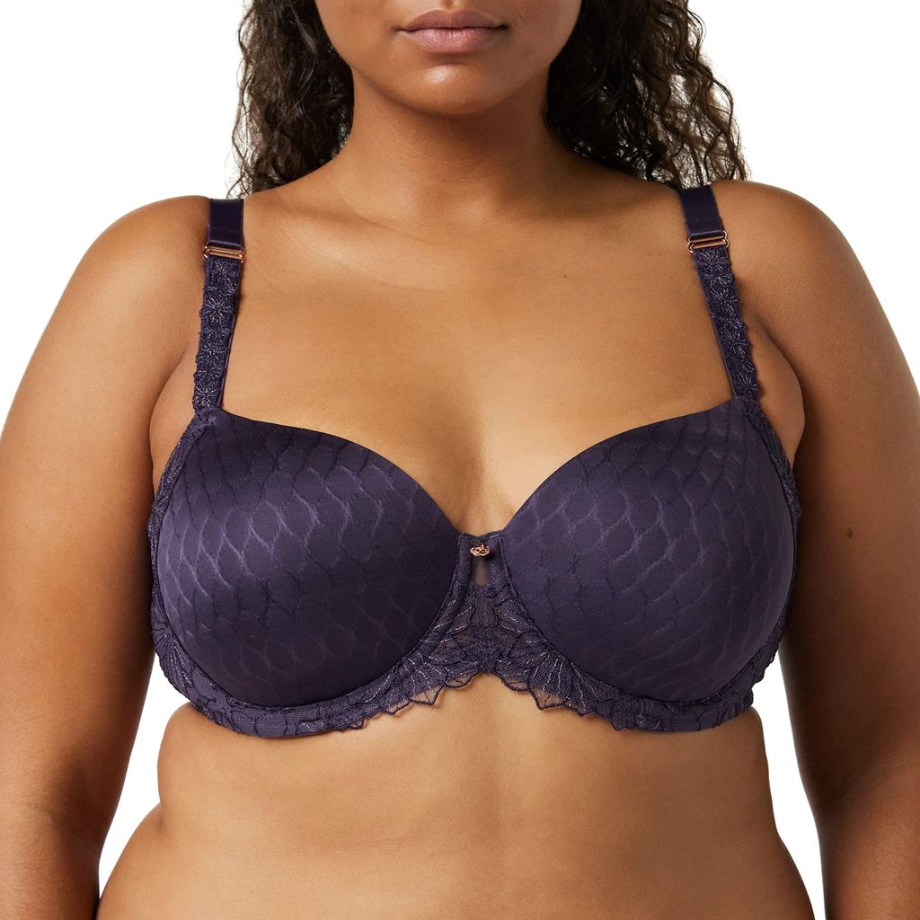 Triumph Azalea Florale WP, Farbe: Smoky Lilac PV/4059, Größe: 75F Bügel-BH mit Einlage