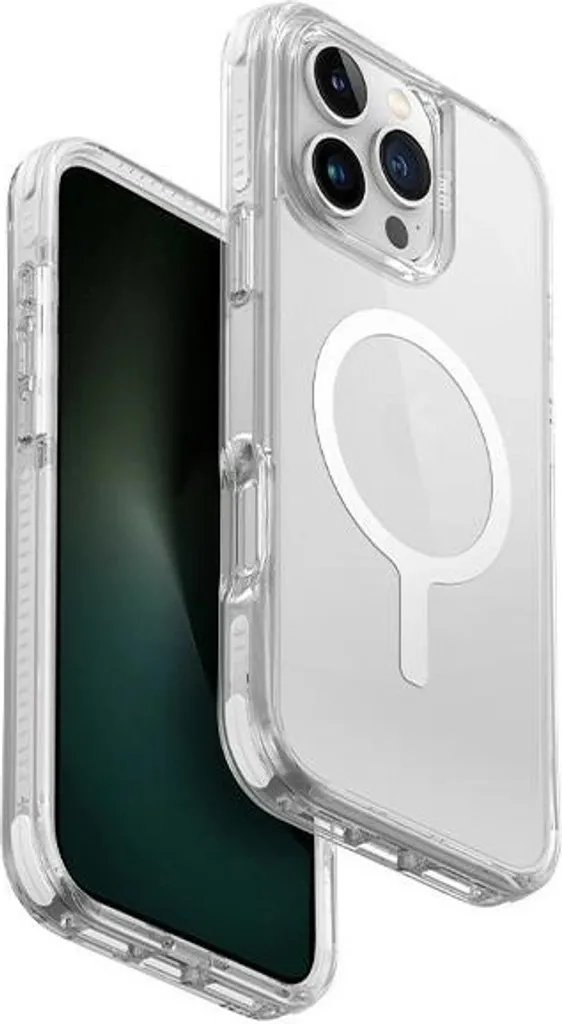 Custodia Uniq Combat Magclick Bianco iPhone 16 Pro: Design e MagSafe