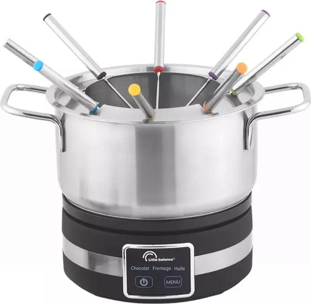 Appareil Fondue Anti-Brûlage avec Contrôle Digital de la Température