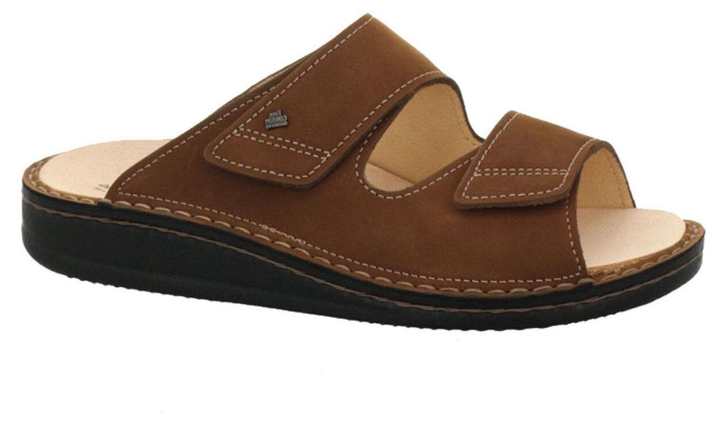Finn Comfort Riad Nomad nut Pantolette Braun in Gr. 46 Produktbild 