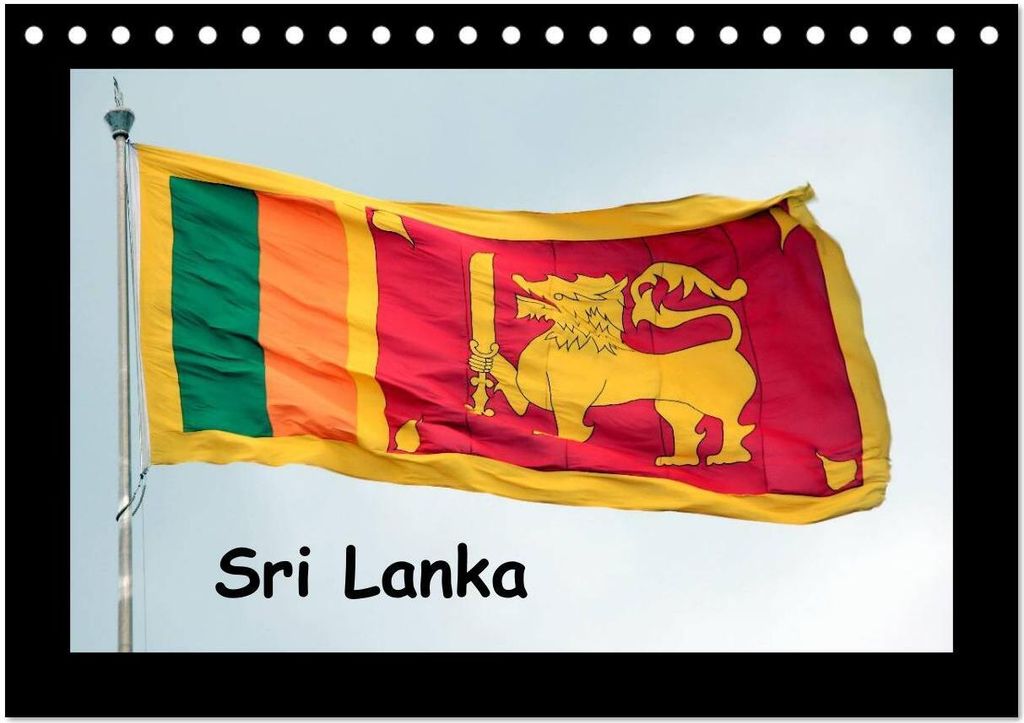 Sri Lanka Impressionen (Tischkalender 2026 DIN A5 quer), CALVENDO Monatskalender