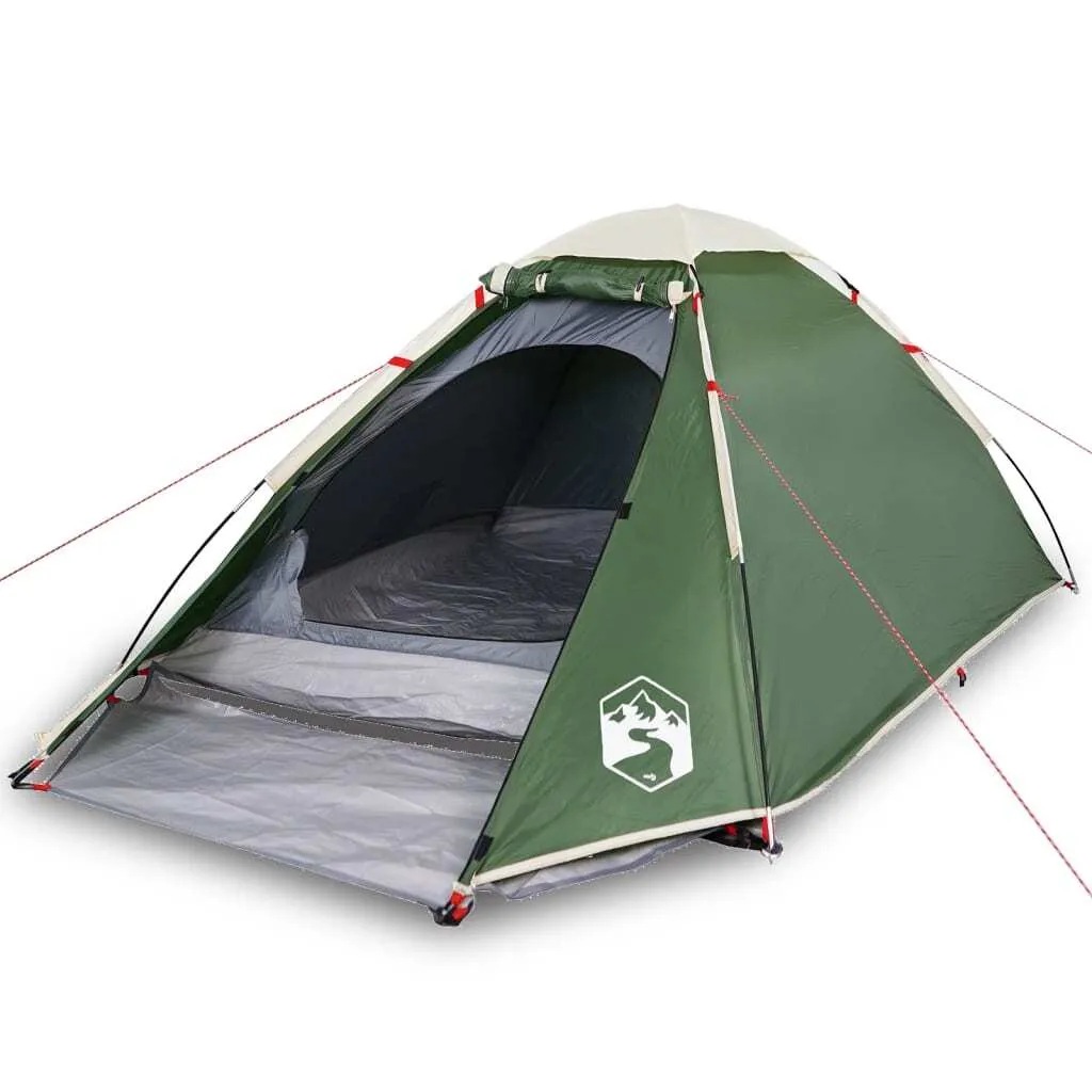 Tenda da Campeggio 2 Persone Verde - Modello Cupola Impermeabile