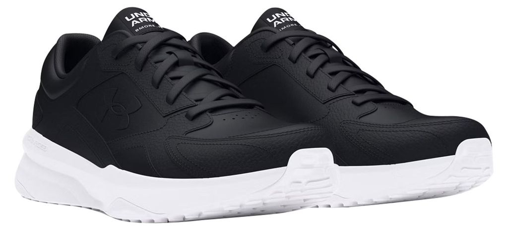 Under Armour Herren Edge LTHR Sneaker3028375 001 Black , Schuhgröße:42.5 EU