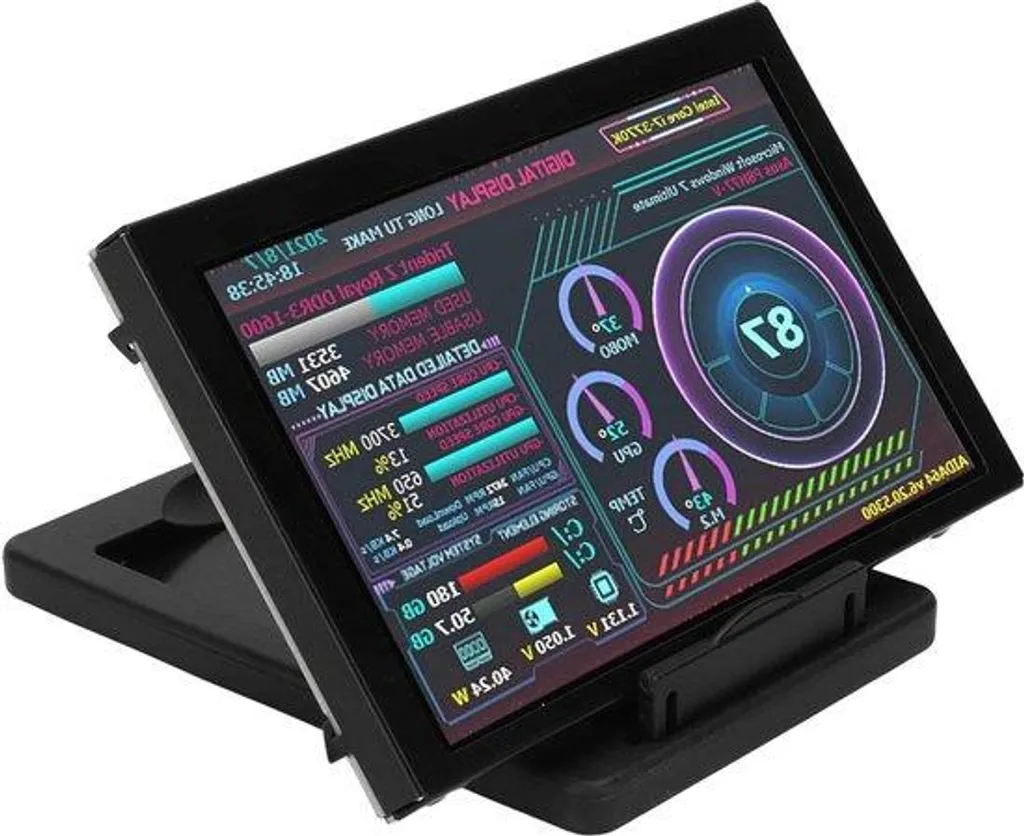 Moniteur de Température Processeur 5 Pouces USB : Évitez la Surchauffe PC