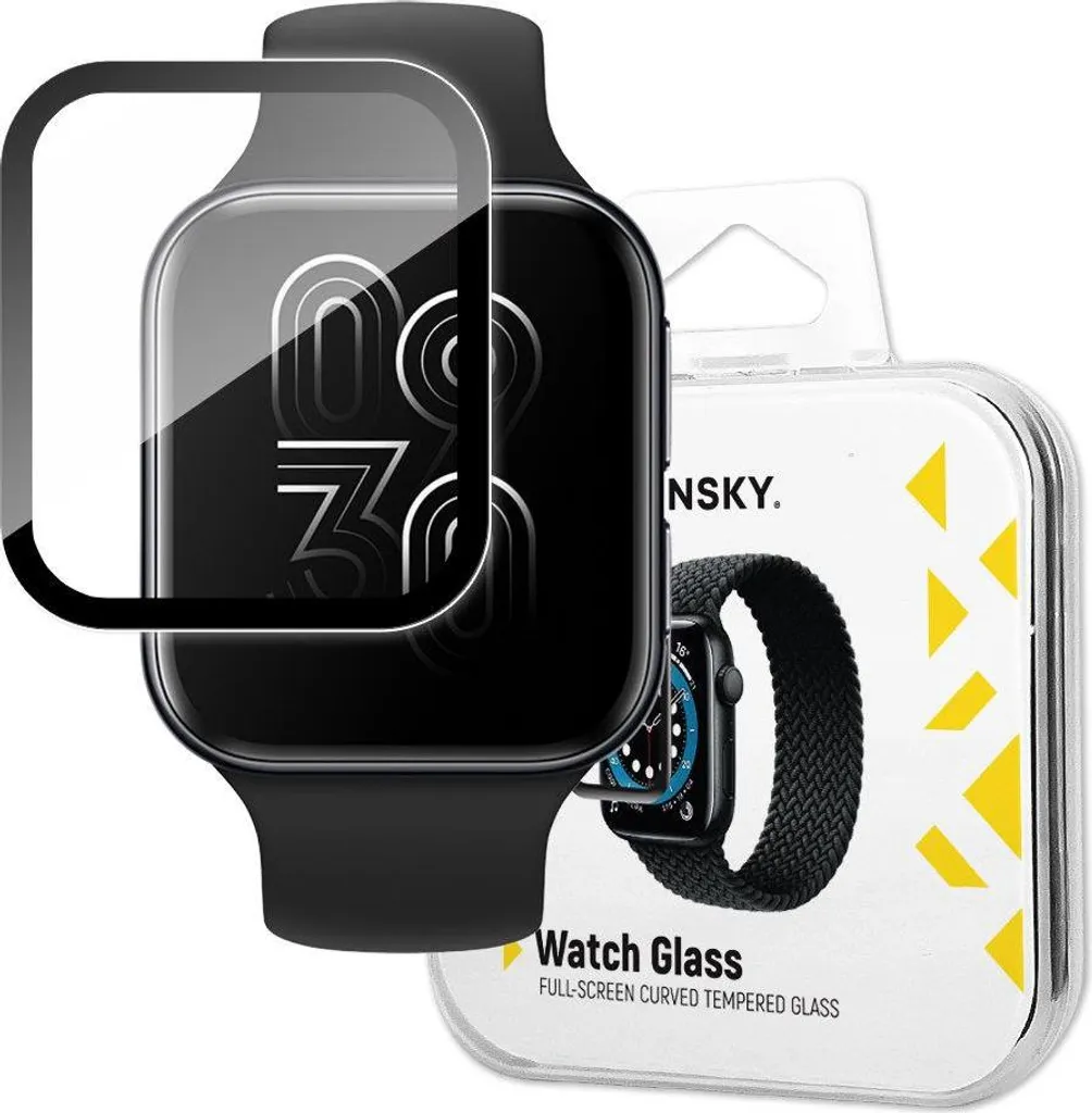 Vetro protettivo ibrido per Oppo Watch 41 mm nero