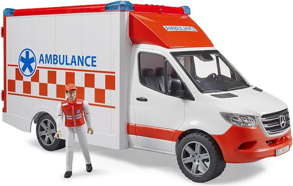bruder 02676 - Mercedes-Benz Sprinter Ambulanz integriertes Produktbild 
