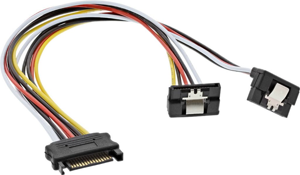 InLine® 29683Y Cavo di alimentazione SATA a Y, da SATA Immagine del prodotto 