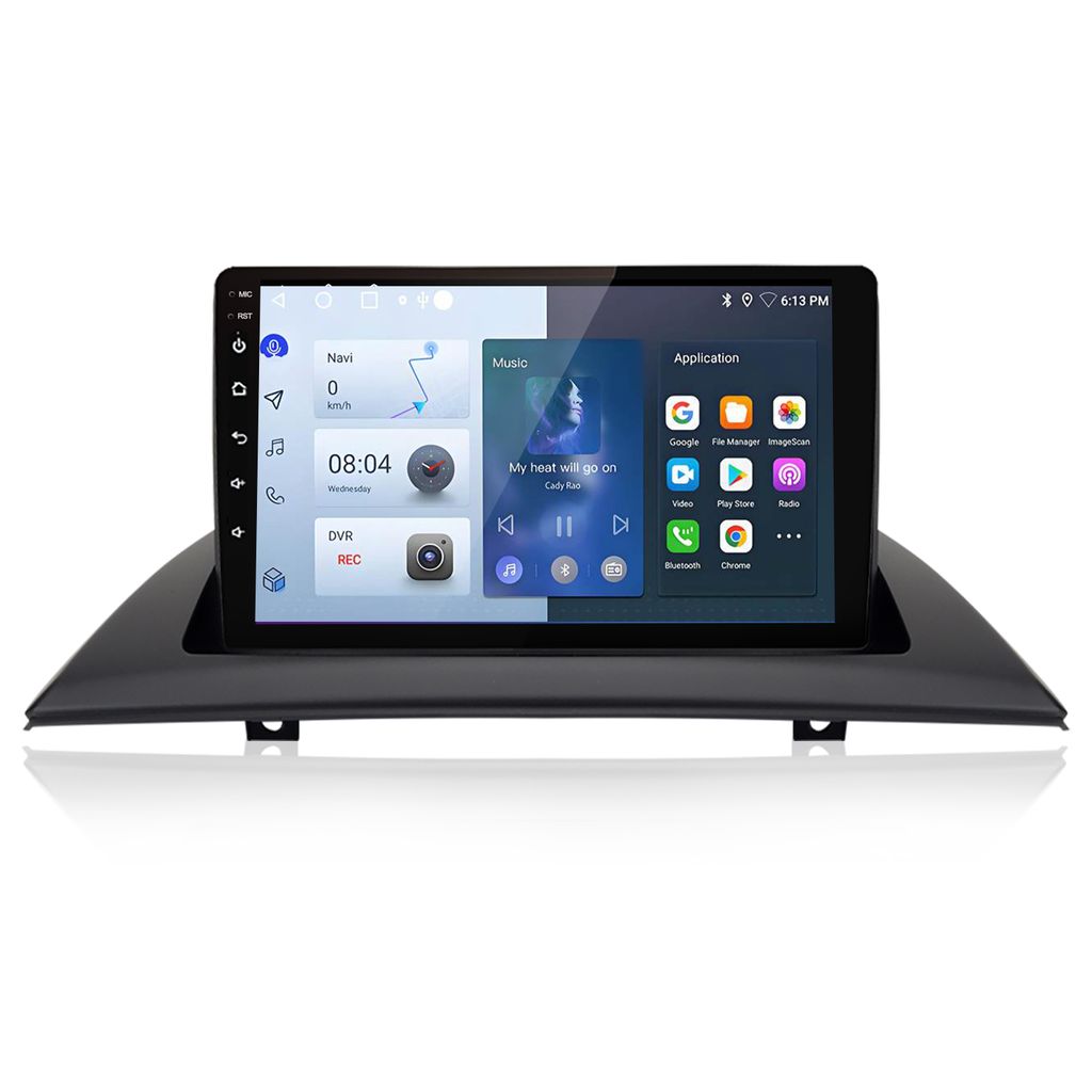 Einbau-Navigationsgeräte 9 Zoll 2+64G Andriod13 Autoradio GPS Navi für BMW X3 E83 (2004-2012) SWC WIFI BT RDS DSP DAB+ SIM 2 DIN Carplay