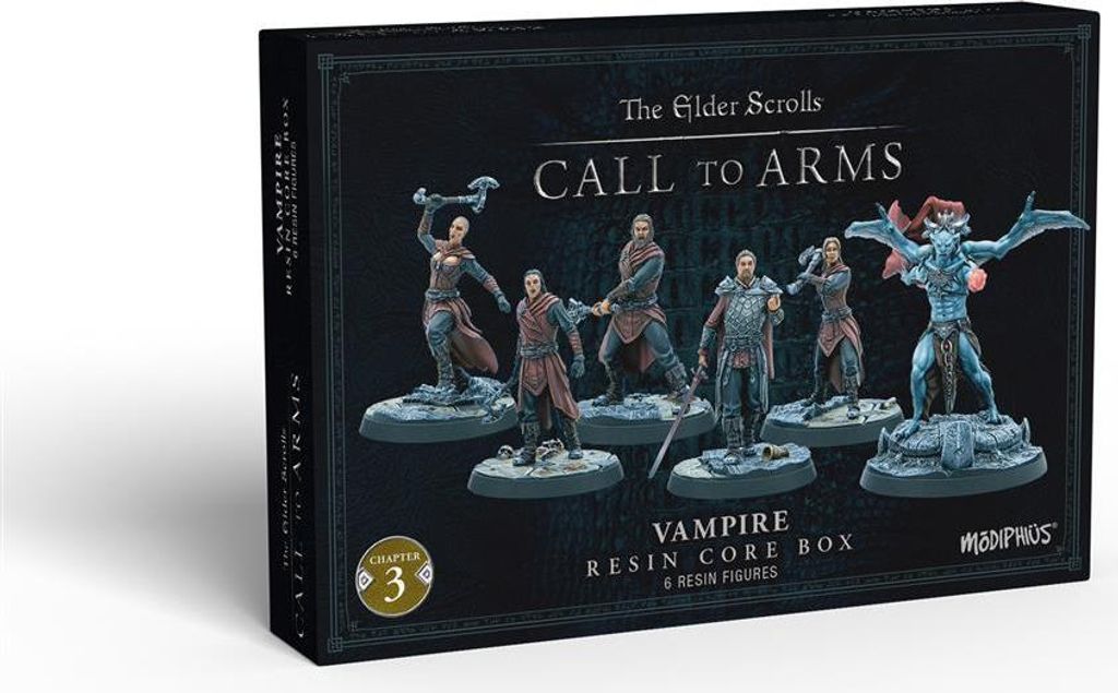 The Elder Scrolls: Call To Arms - Vampire Core Set - Miniaturenspiel Erweiterung - ENG Edition