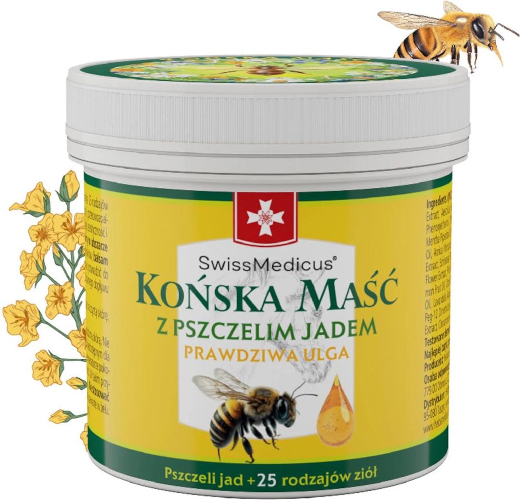 Końska Maść z pszczelim jadem, 150 ml Obrázok produktu 
