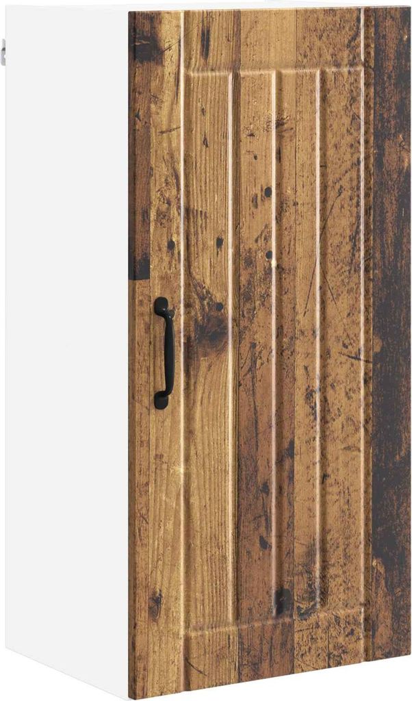 Wandschrank LUCCA Altholz 40 x 31 x 80 cm Holzwerkstoff