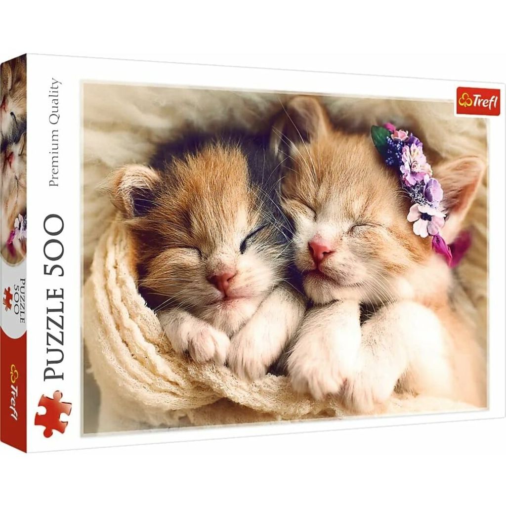 Schlafende Katzen (Puzzle)