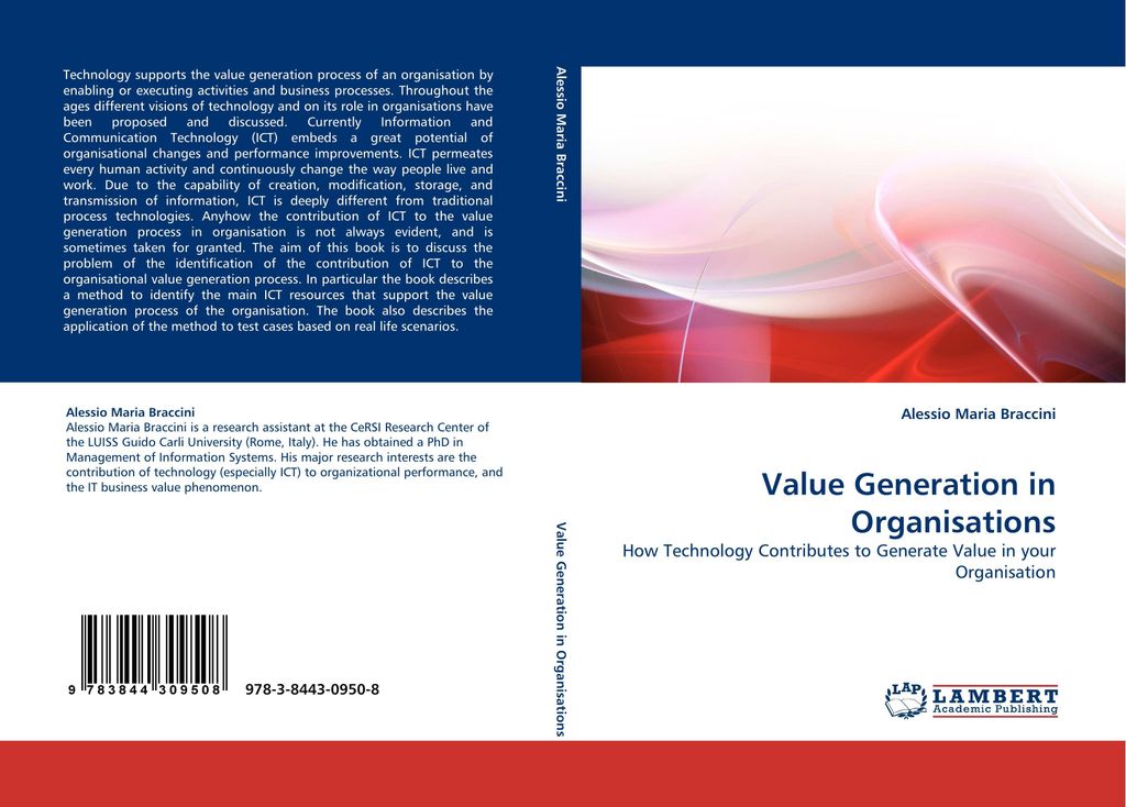 Value Generation in Organisations