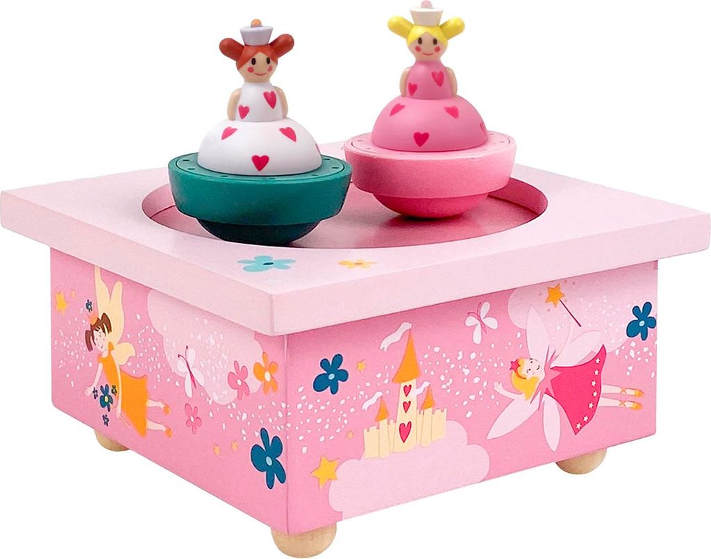 Boîte à musique en bois Princesse Image du produit 