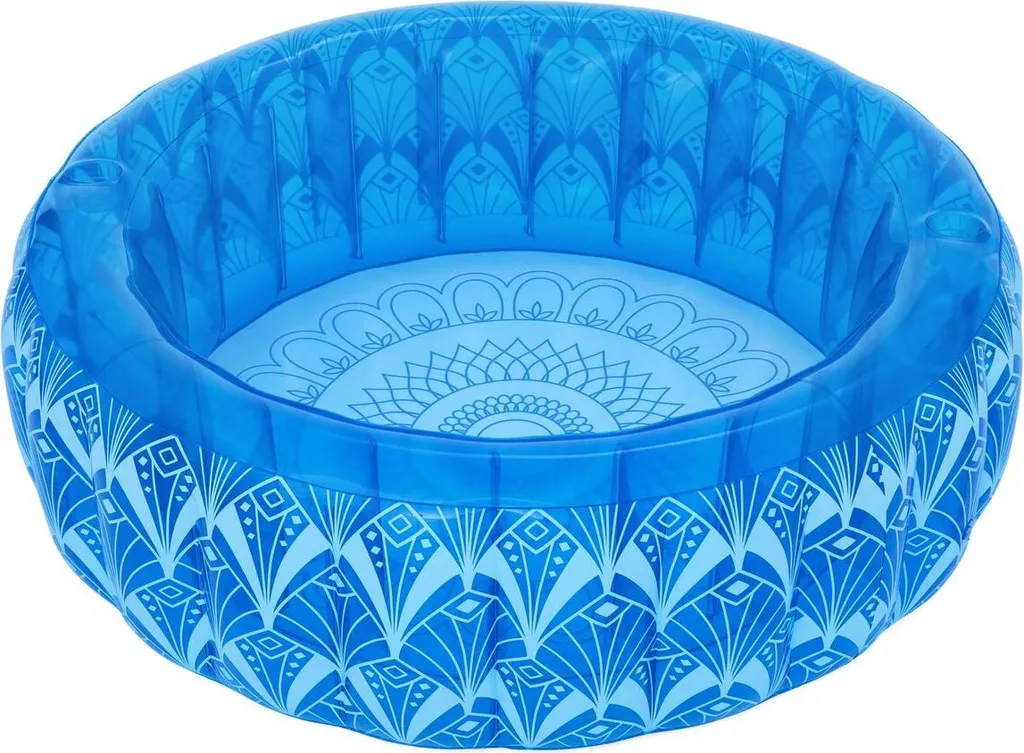 Piscine Gonflable Robuste Bestway Boho Bleue 168x53 cm en Vinyle Renforcé