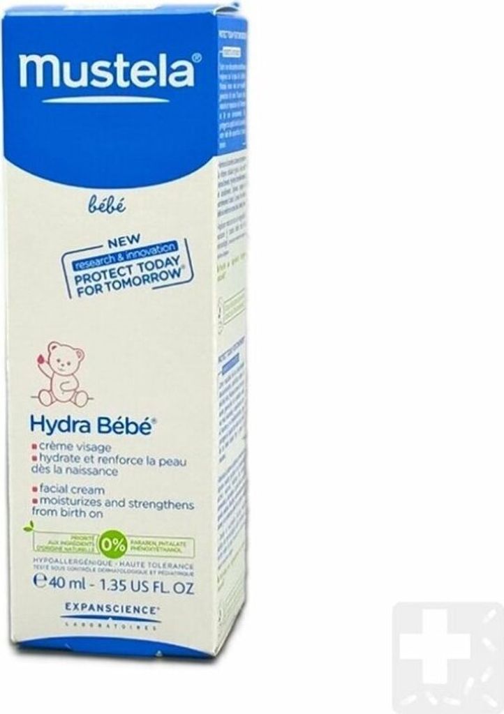Mustela hydra-bebe creme visage 40ml Produktbild 