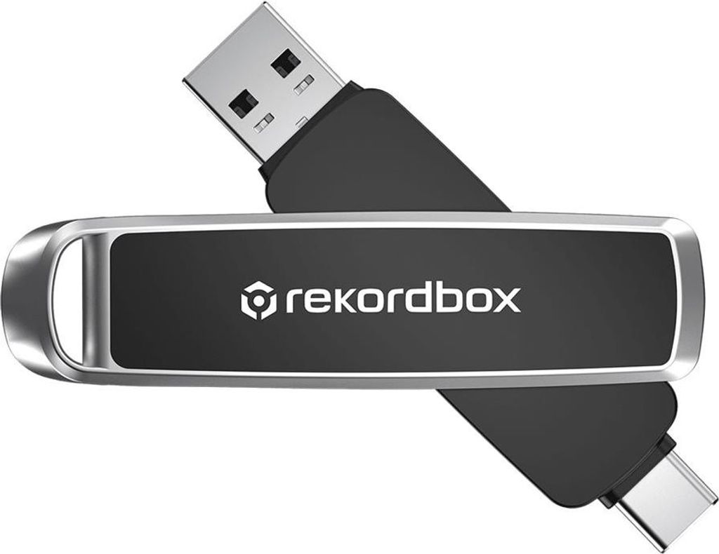 SanDisk SDDDE1-512G-GR46, 512 GB, USB Type-A / USB Type-C, 1000 MB/s, Drehring, Schwarz