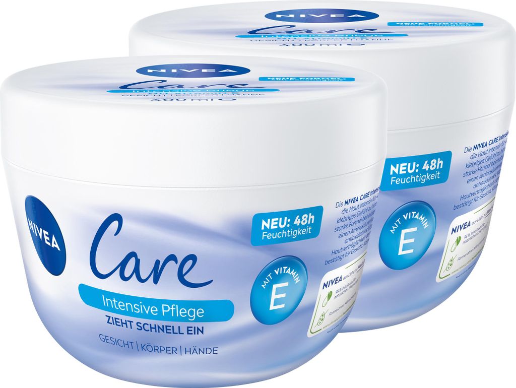 NIVEA Creme Care 2 x 400ml