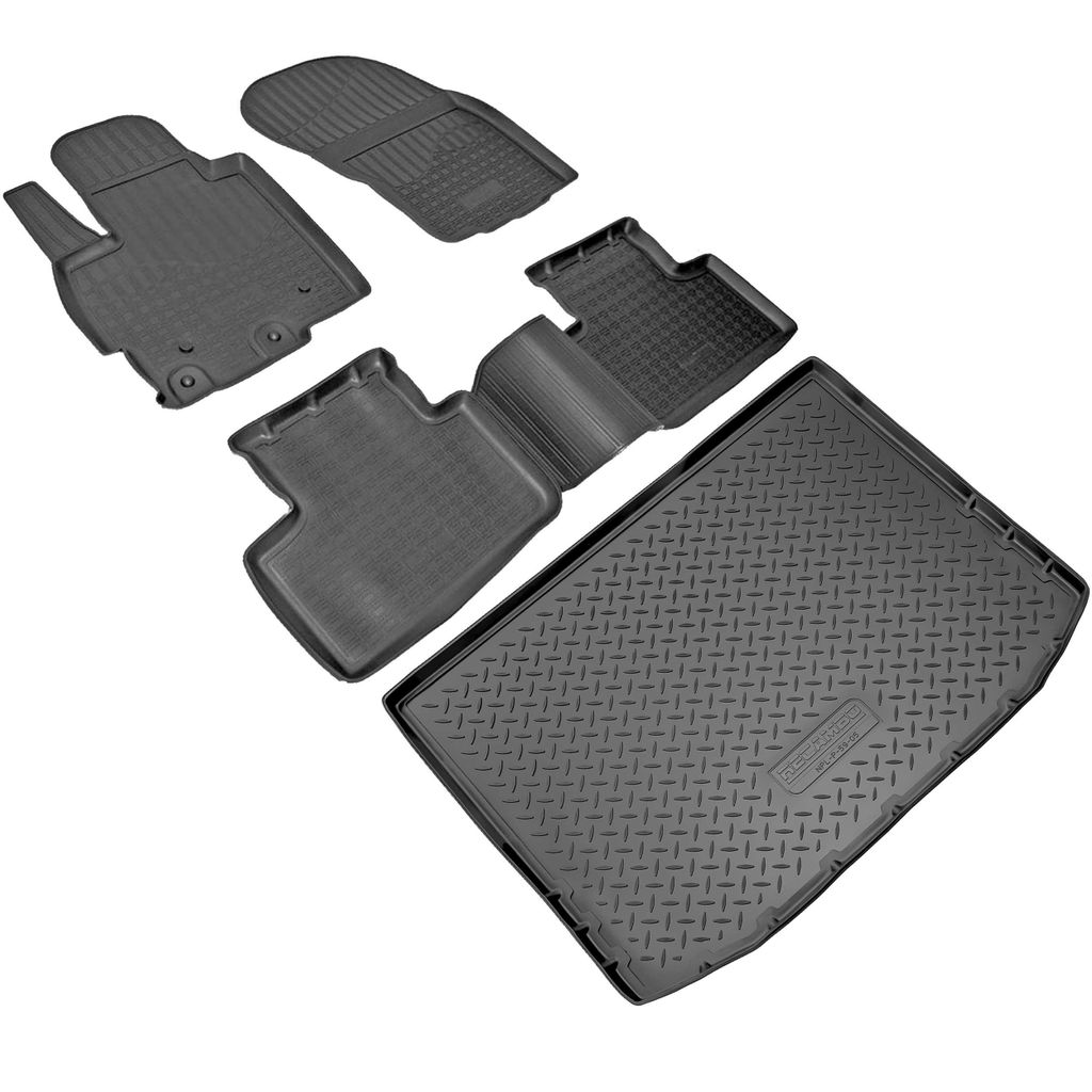 Fußmatten & Kofferraumwanne Set passend für Mitsubishi ASX | Typ GA | BJ ab 2010>