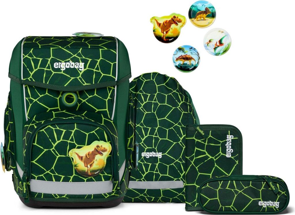 ergobag cubo Schulranzen-Set BärRex