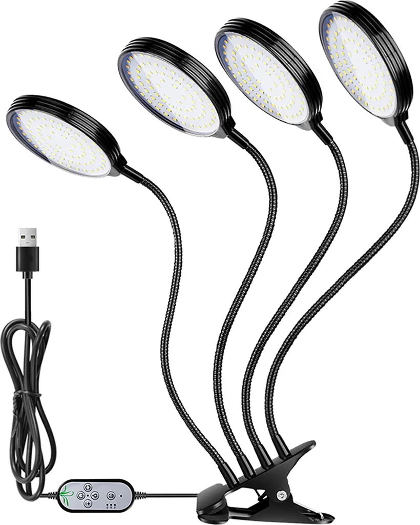 Lampe de croissance 312 LEDs Full Spectrum avec 5 modes de gradation