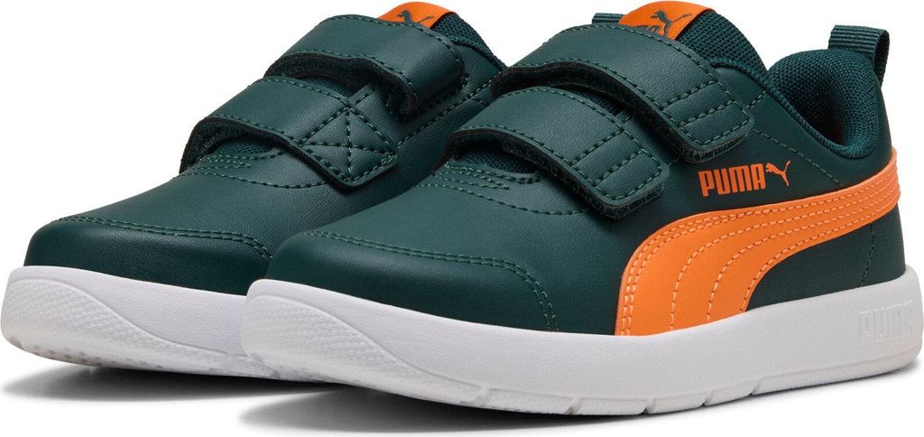 Puma Courtflex V3 V PS - grün, Größe:10c