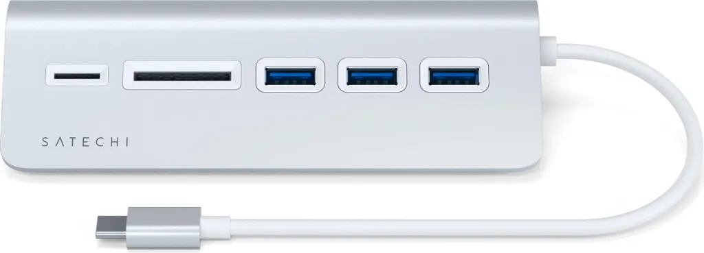Adaptateur USB-C SuperSpeed 5 Gbps avec Lecteurs SD pour Bureau Fixe