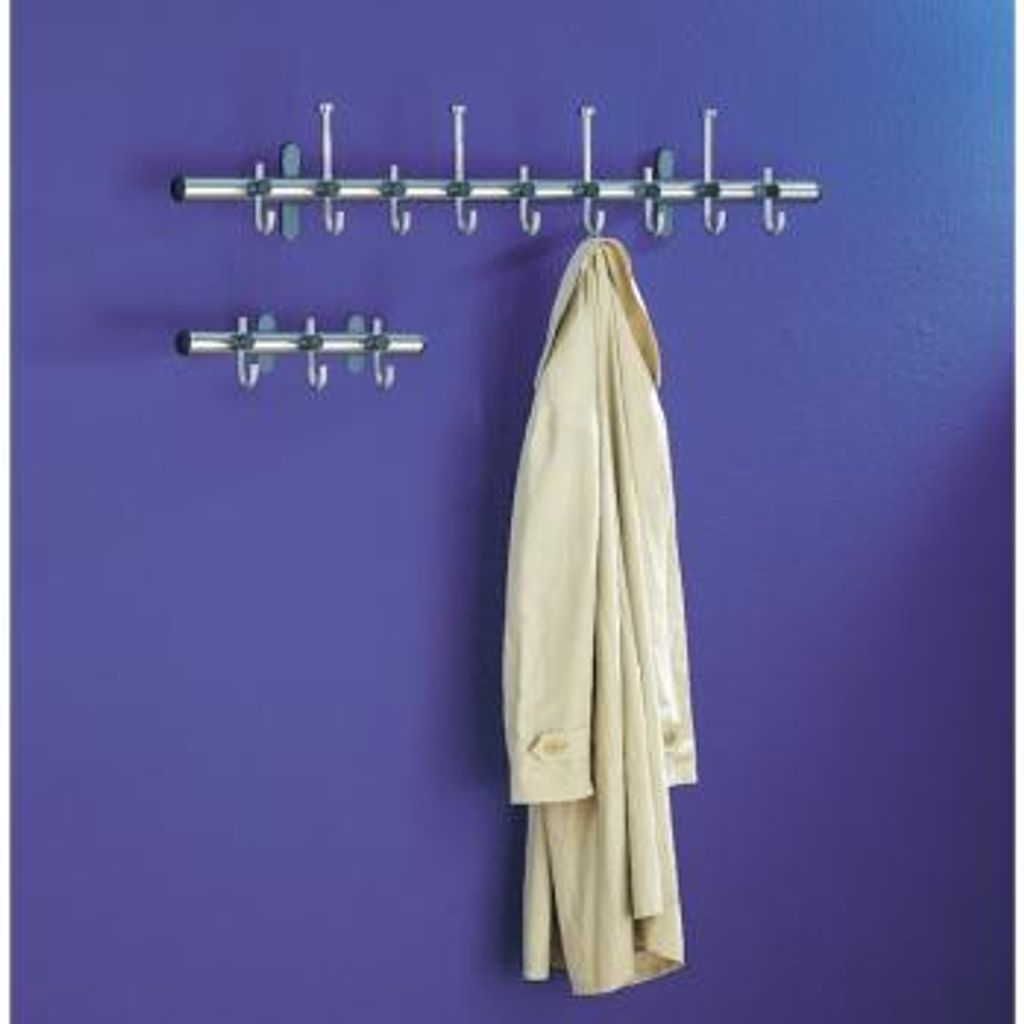 Kerkmann Wandgarderobe Arte 33687081 silber Metall 13 Haken 115,0 x 18,0 cm