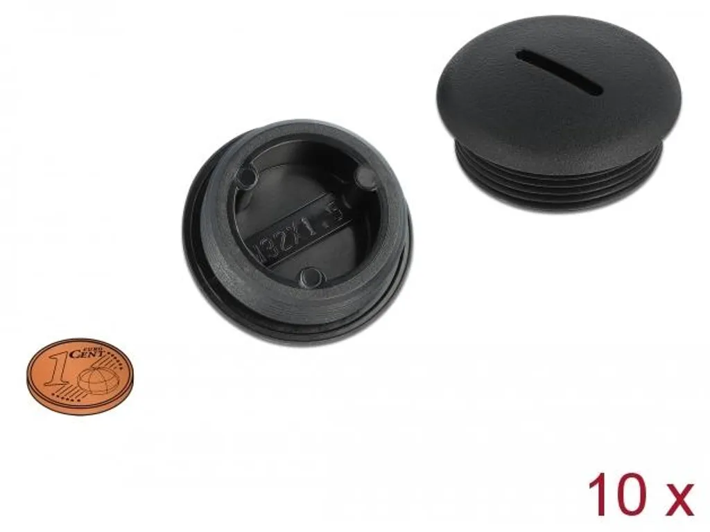 Bouchon M32 x 1,5 Delock - Stoppez l'Humidité dans vos Boîtiers - 10 pcs