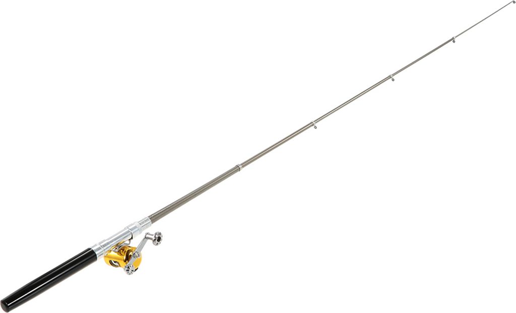 Mini canna da pesca telescopica e mulinello combo, canna da Immagine del prodotto 