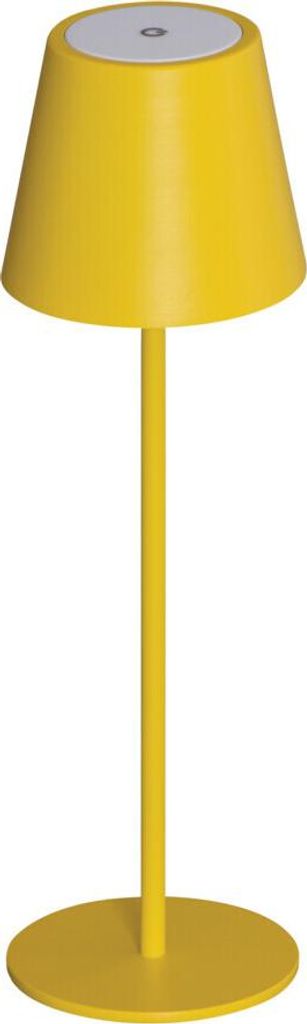 Kanlux 36323 INITA LED Akku Tischleuchte dimmbar Gelb IP54