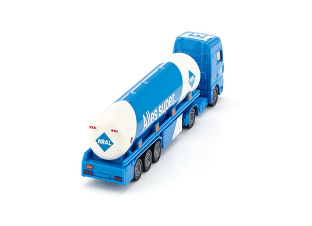 Camion MAN + Citerne ARAL 3 Essieux - Siku 1/87 - Neuf - Modèle Réduit