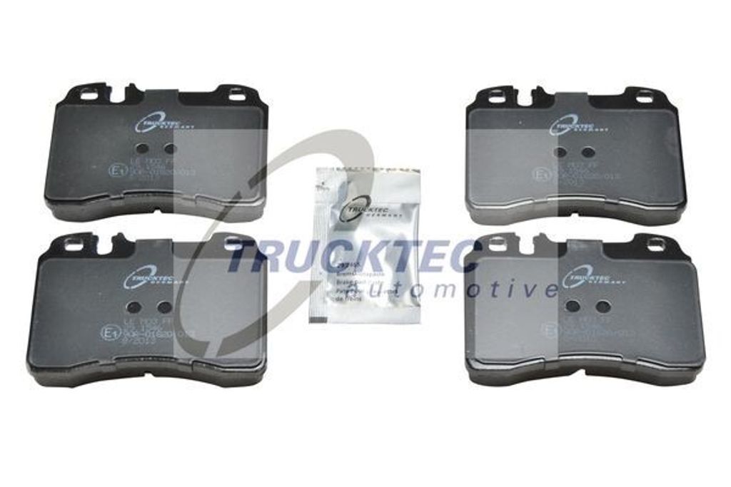 TRUCKTEC AUTOMOTIVE Bremsbeläge Satz Vorne Bremsklötze passend für MERCEDES-BENZ 190 (W201) 02.35.102