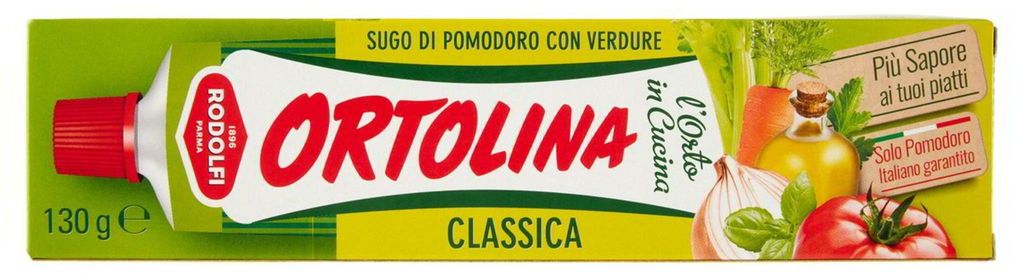Mansueto Sugo Ortolina / Concentré de tomates épicé 130 gr. Image du produit 