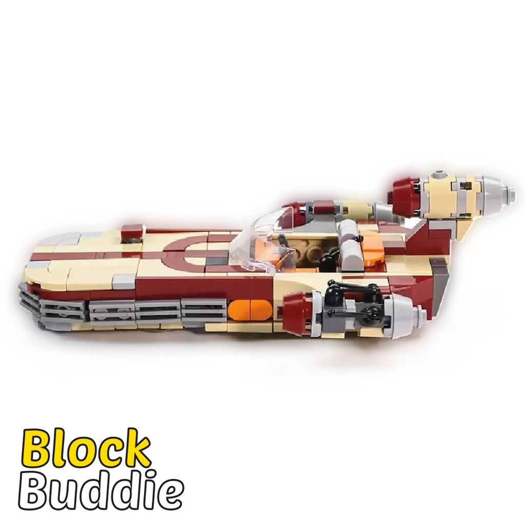 Star Wars Luke Skywalkers Landspeeder - 300 Teile Klemmbaustein Set MOC