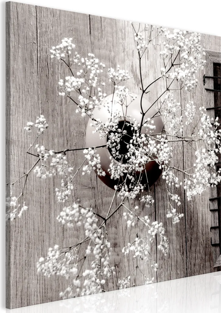 Quadro Fiori Secchi 70x70 cm - Atmosfera Naturale per la Casa Italiana