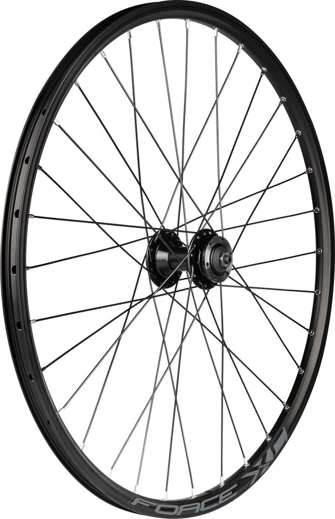 Force Fahrrad Vorderrad 27,5 Zoll mit 6 Loch Disk Aufnahme Abmessung 584x19mm