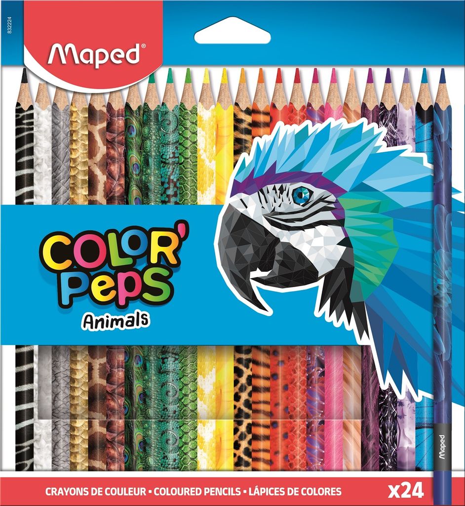 Maped Color'Peps Animals Kredki 24 kolory Zdjęcie produktu 