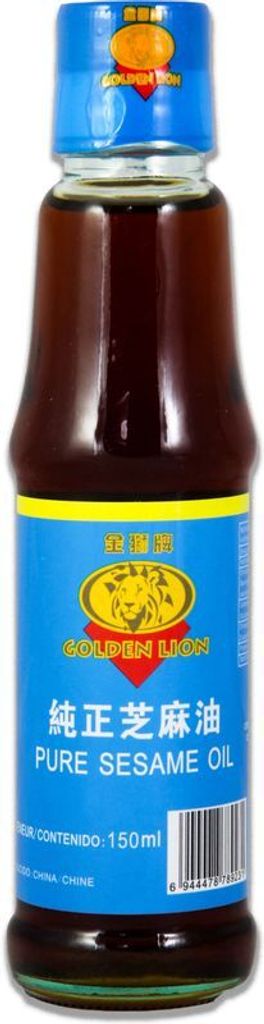 GOLDEN LION Olio di sesamo 150 ml | olio di sesamo puro | Immagine del prodotto 