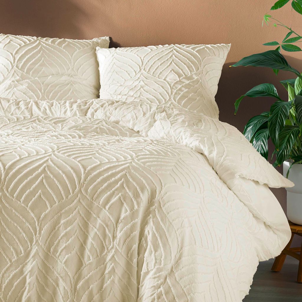 Posteľná bielizeň s prešívaným vzorom, HELTIE, 240 x 220 cm Obrázok produktu 