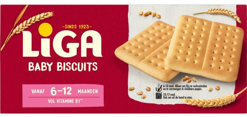 Liga Baby sušenky 175 g pro 6-12 měsíců - sušenky bohaté na Obrázek produktu 