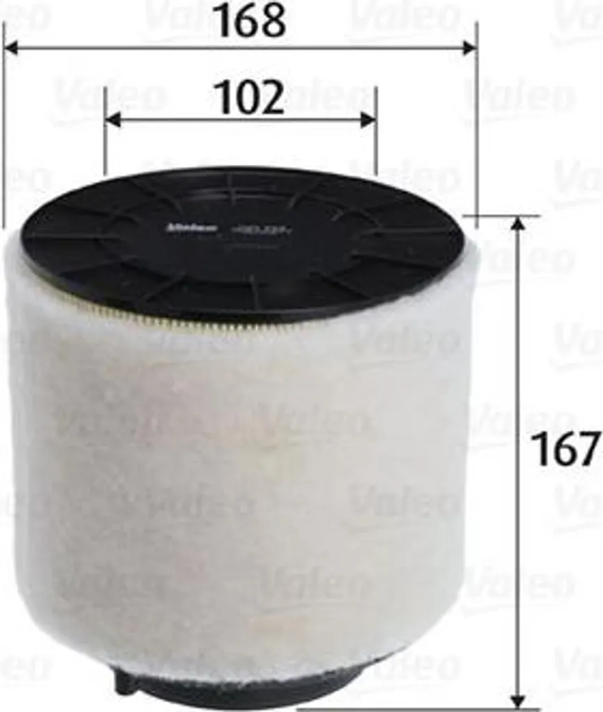 Filtre à air VALEO 585759 OE 8K0133843D pour Audi A4 8K A5 8T et Q5
