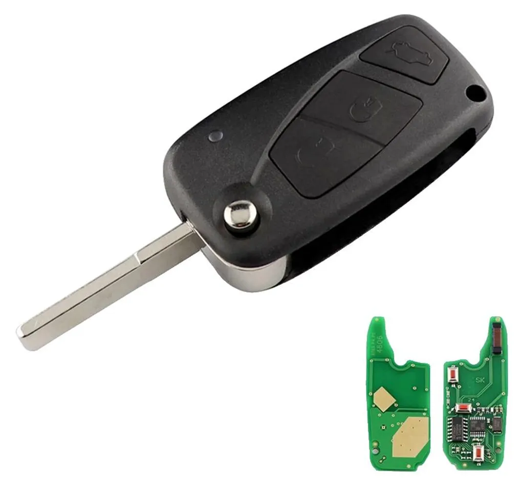 Télécommande 3 boutons pour retrouver un accès sans clé simple et noir