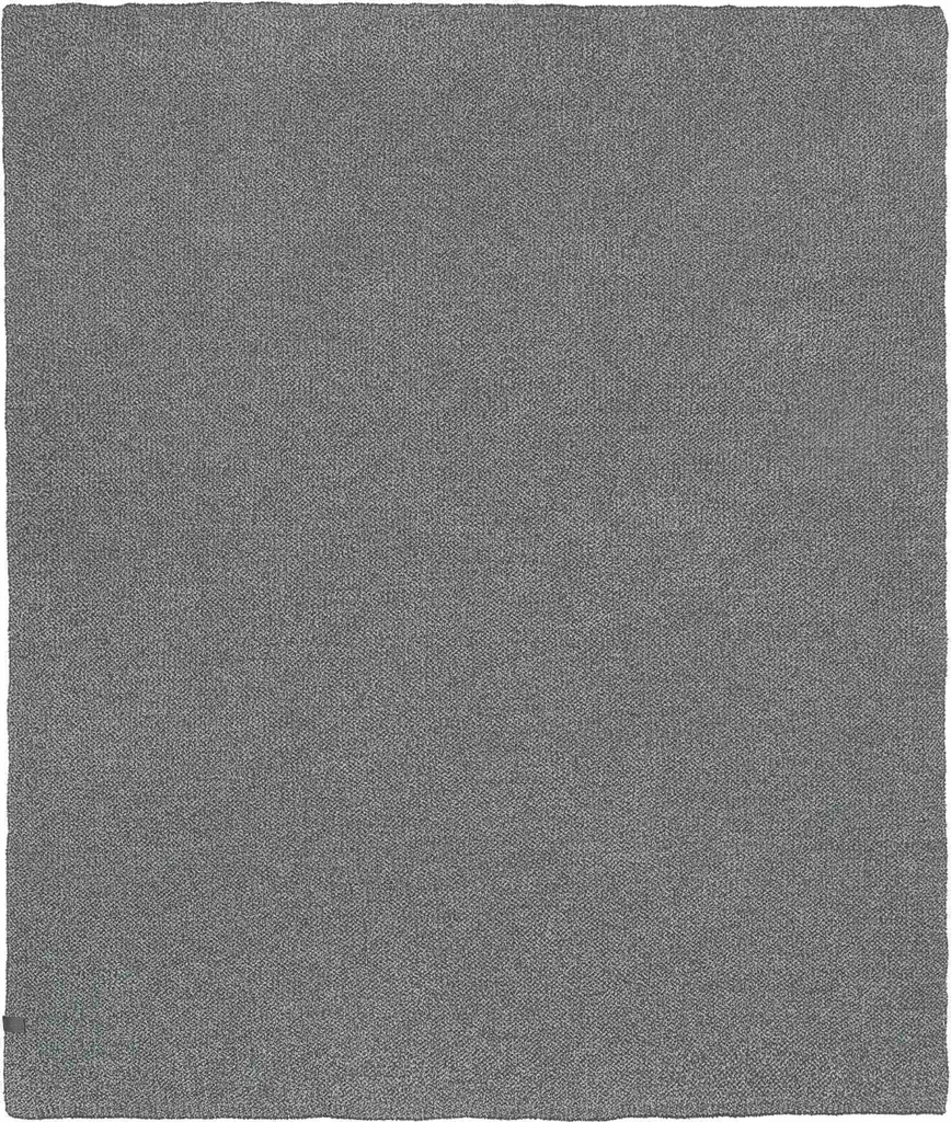 Couverture Anthracite Vivid 130x170 cm - Texture Douce et Finition Chic
