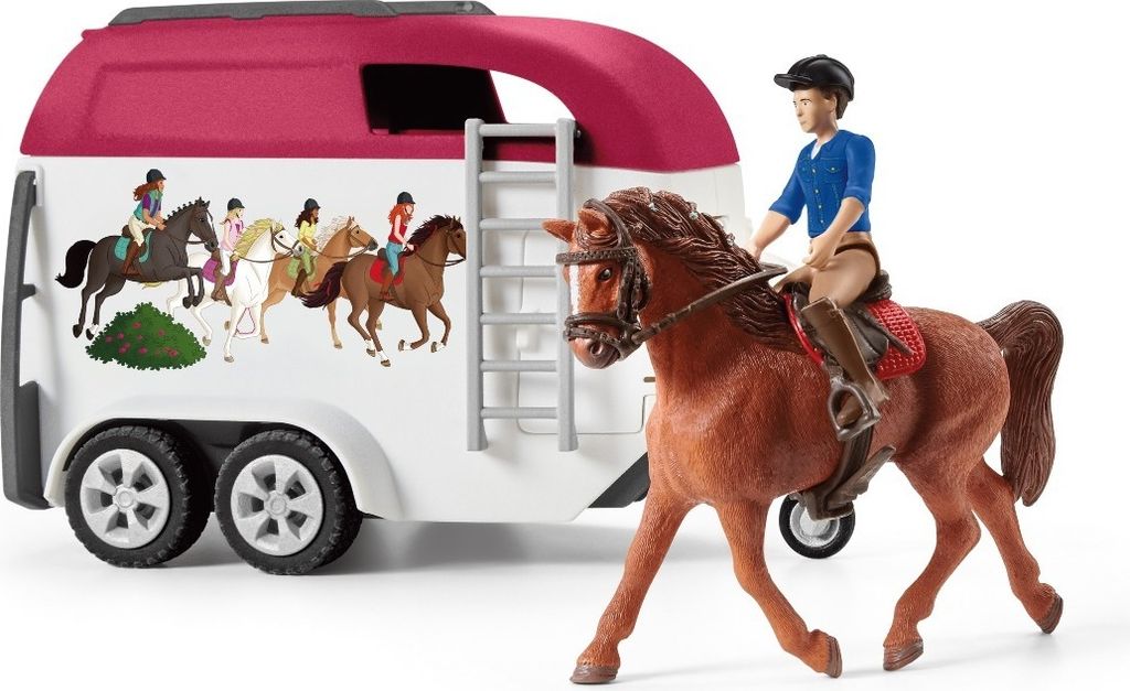 Schleich 42535 Dobrodružné auto s prívesom a koňom Obrázok produktu 8