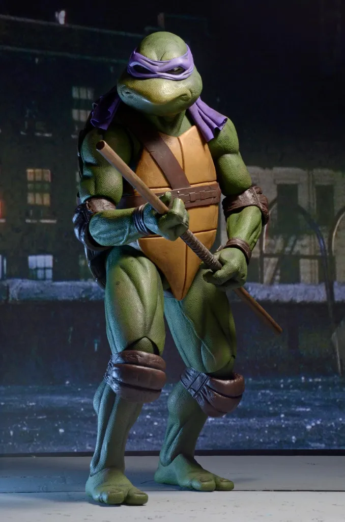 Donatello TMNT Figurine de Collection 42 cm avec Détails Réalistes