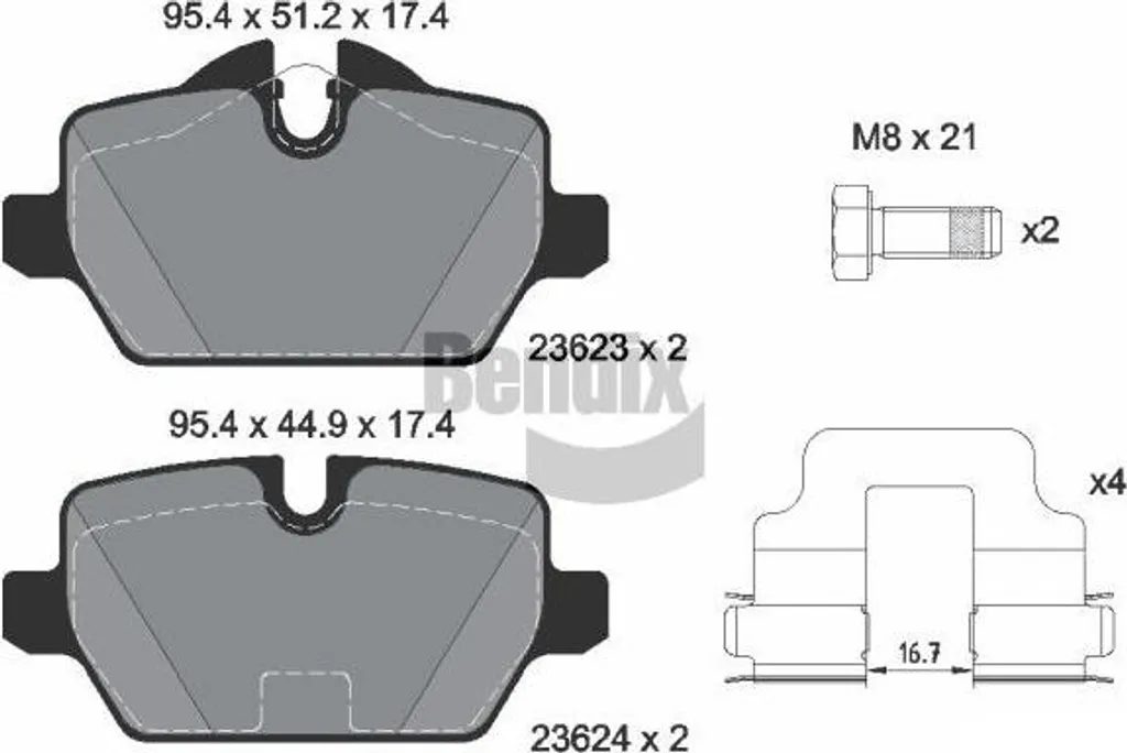 Plaquettes de frein BENDIX BPD1200 : stoppez les sifflements sur BMW